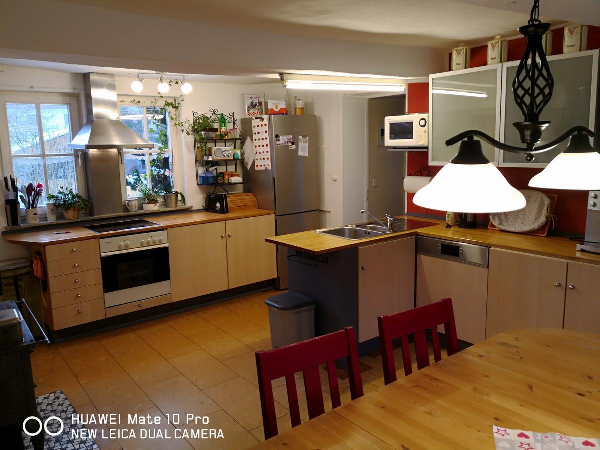 Ferienhaus Vom Bahratal Hausen  Exterior foto